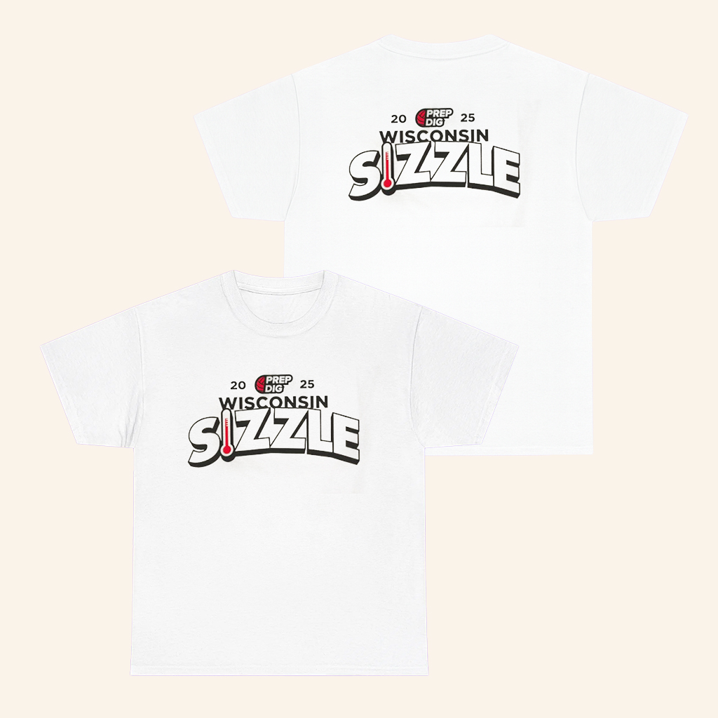 2025 Prep Dig Wisconsin Sizzle T-Shirt For Volleyball Lovers