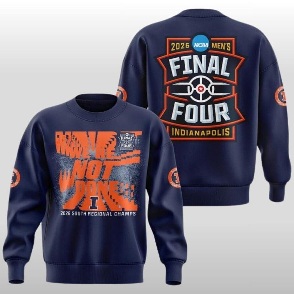 2026 Illinois Fighting Illini Final Four Indianapolis Sweatshirt