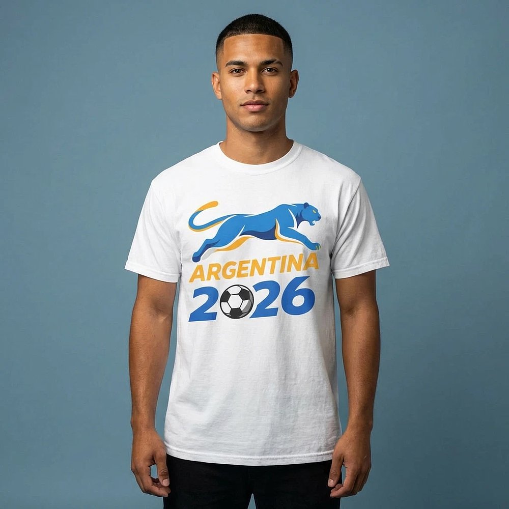 2026 World Cup Argentina Soccer Fan T-Shirt