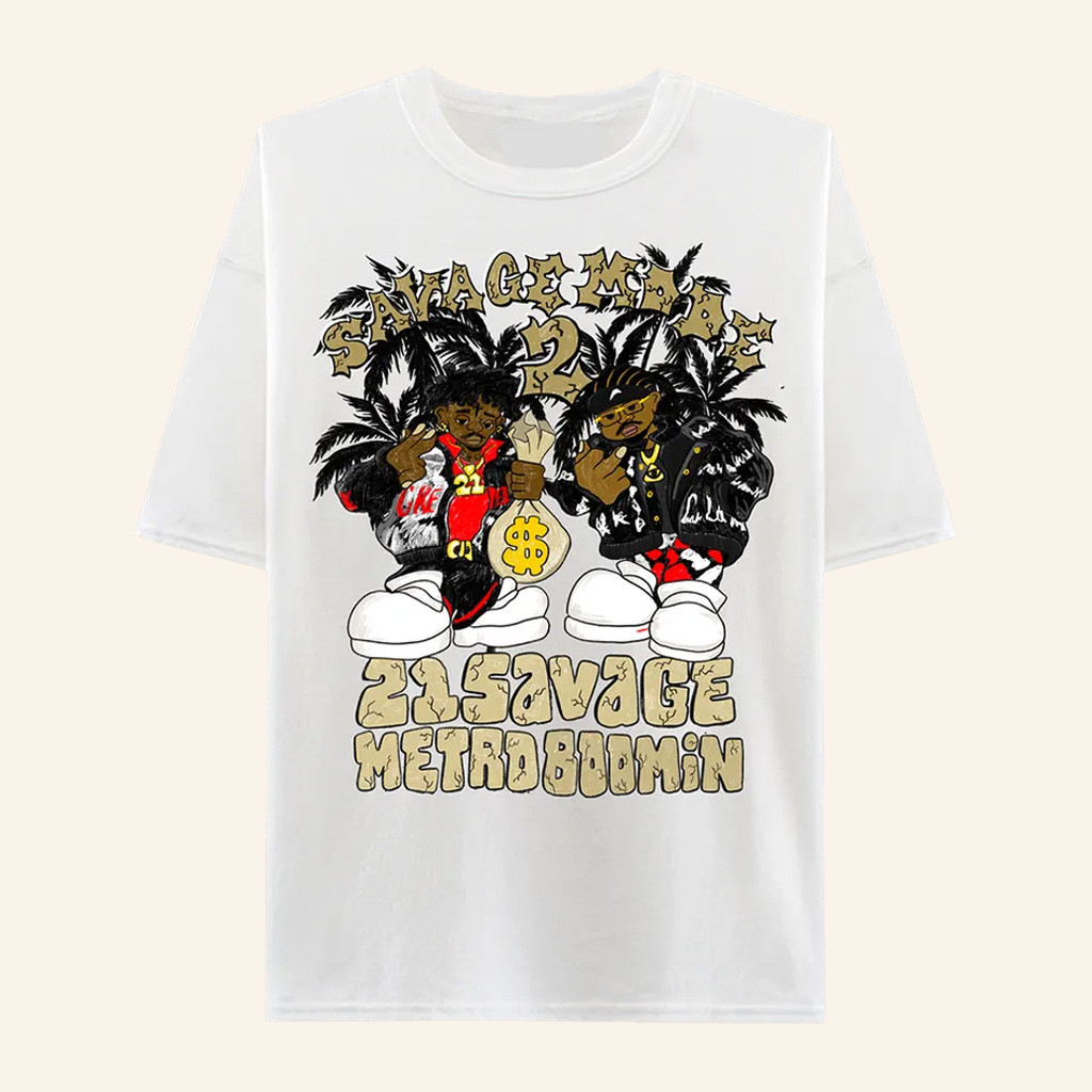 21 Savage Merch Rich Ngga T-Shit 21 Savage Shirt Birthday For Dad