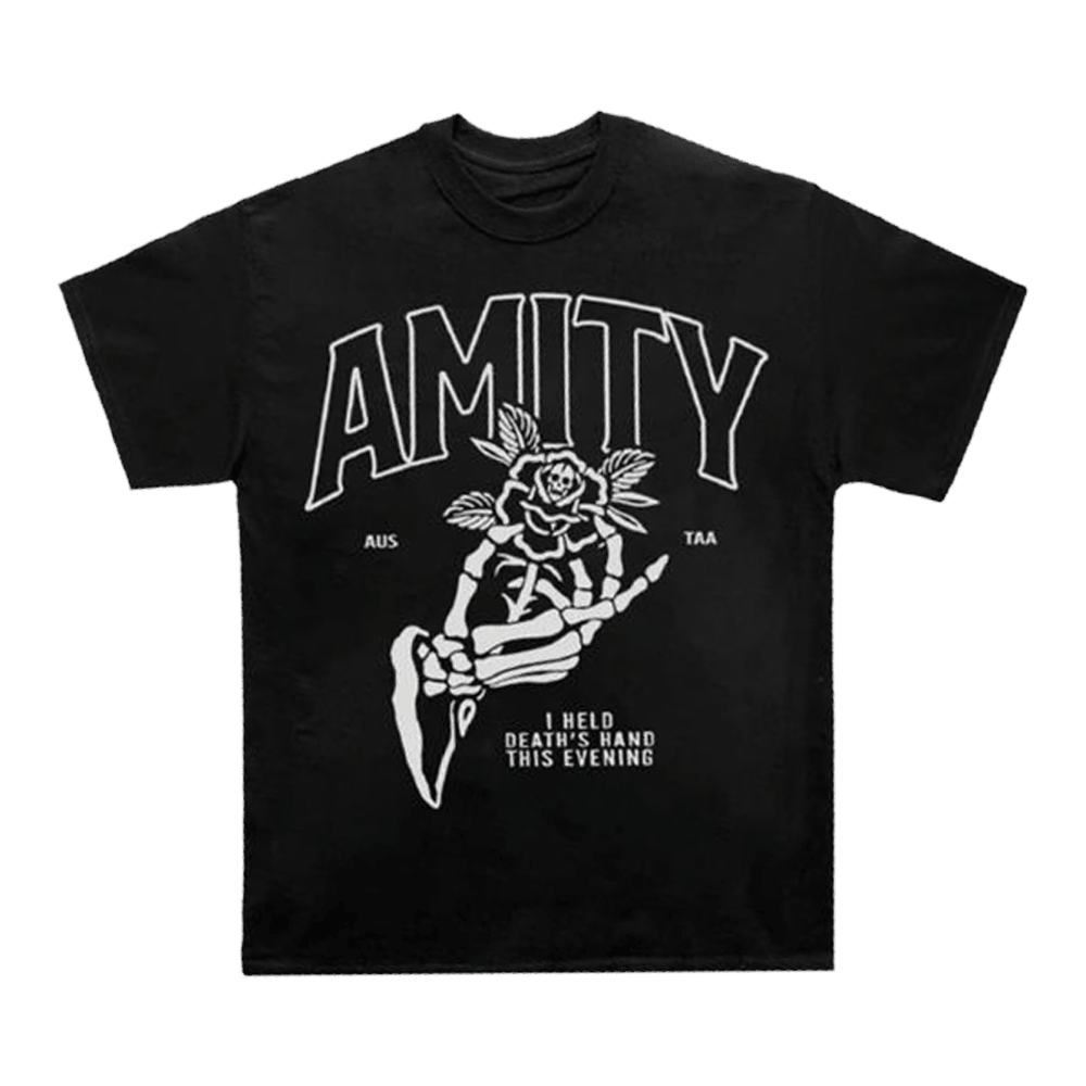 24Hundred Merch The Amity Affliction Death Hands T-Shirt First Fathers Day Gift Ideas