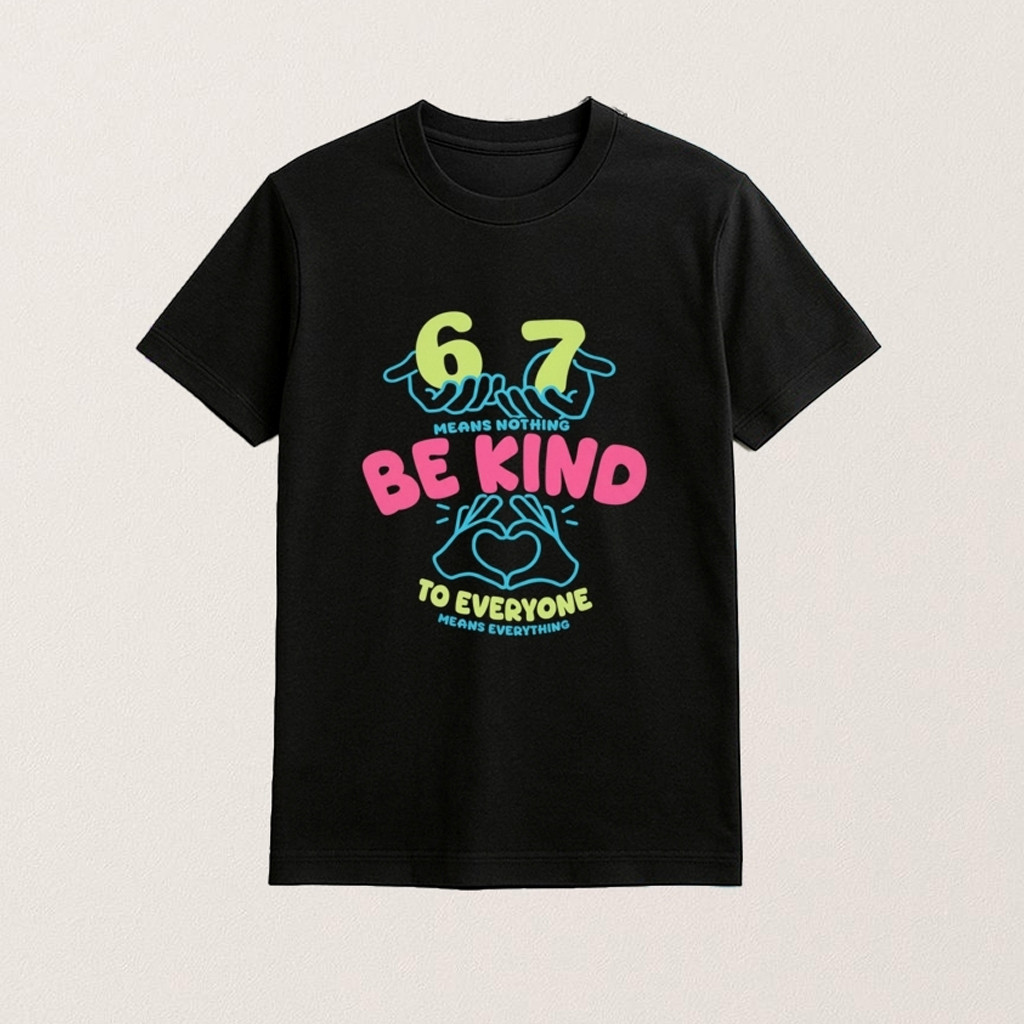 67 Means Nothing T-Shirt Be Kind To Everyone Mean Everything Shirt For Friends