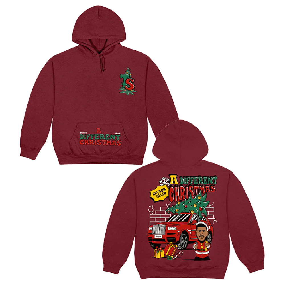 A Different Christmas Hoodie Bryson Tiller Merch Father's Day Gifts