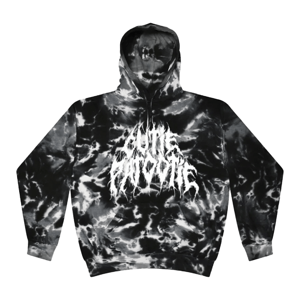A Good Cult Merch Black Tie Dye Cutie Patootie Hoodie Birthday Presents For Dad