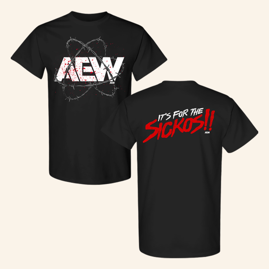AEW Merch It's For The Sickos T-Shirt Christmas For Him