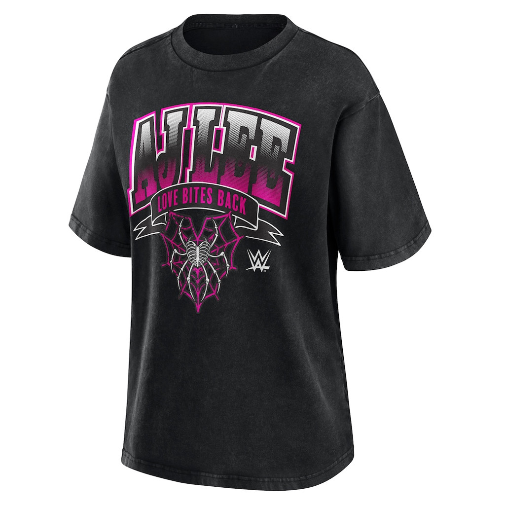 AJ Lee Merch AJ Lee Love Bites Back WEAR By Erin Andrews T-Shirt For WWE Fans