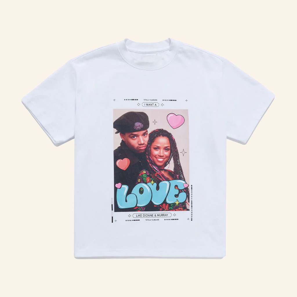 AMC Theatres Merch Clueless Donnie And Love T-Shirt By Samii Ryan Shirt For Friends