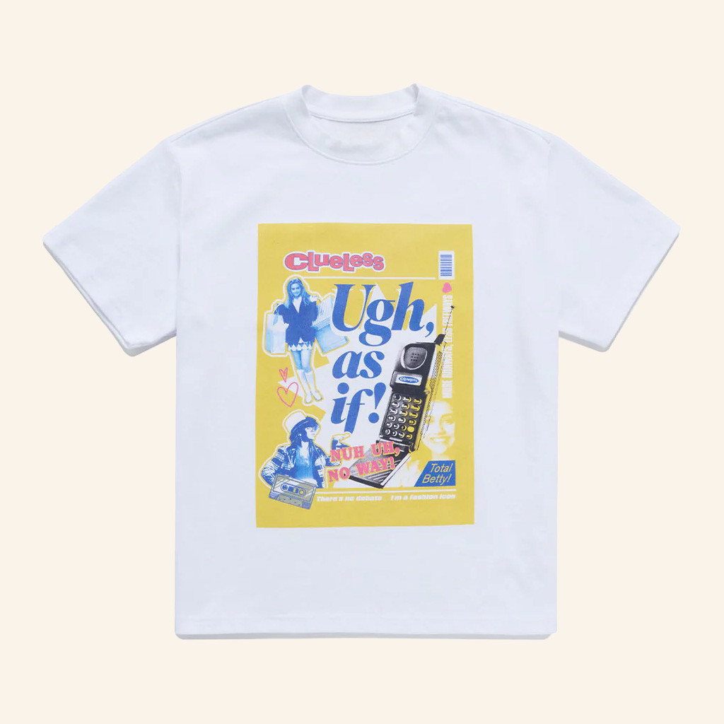 AMC Theatres Merch Clueless Ugh As If T-Shirt Samii Ryan Shirt For Besties