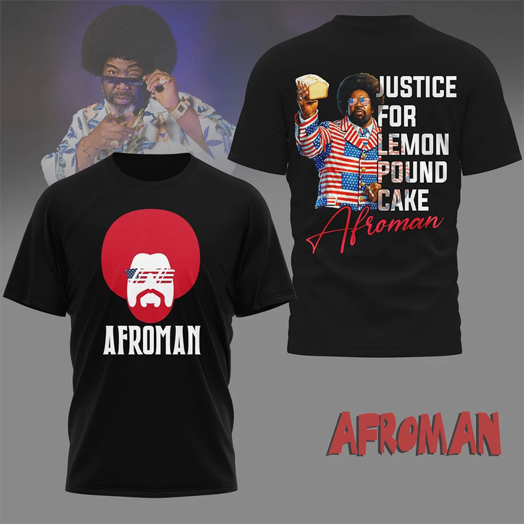 Afroman Justice For Lemon Pound Cake 2026 T-Shirt