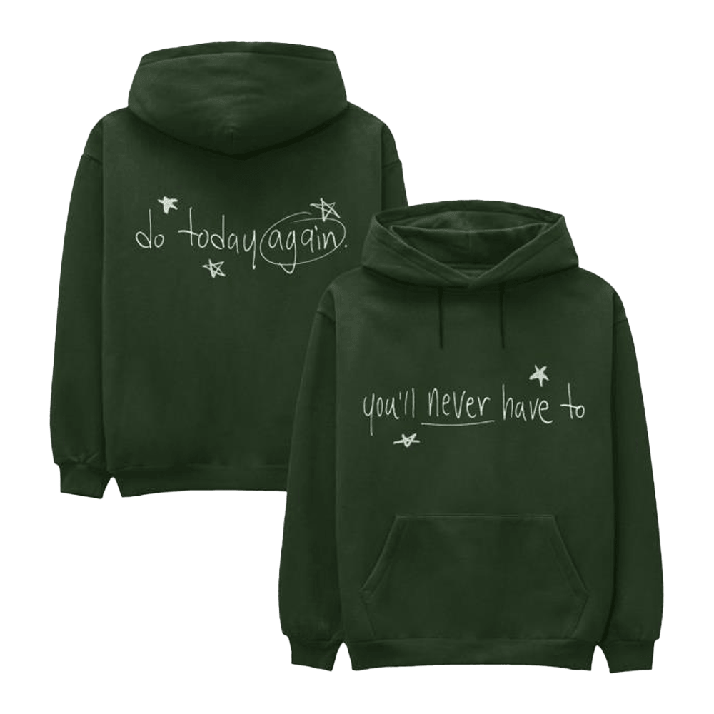 Alex Warren Merch Today Again Hoodie Gifts For People Who Like Music