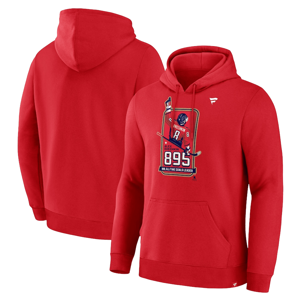 Alexander Ovechkin 895 Hoodie Washington Capitals Ovechkin Merch Best Father's Day Gifts For Dad