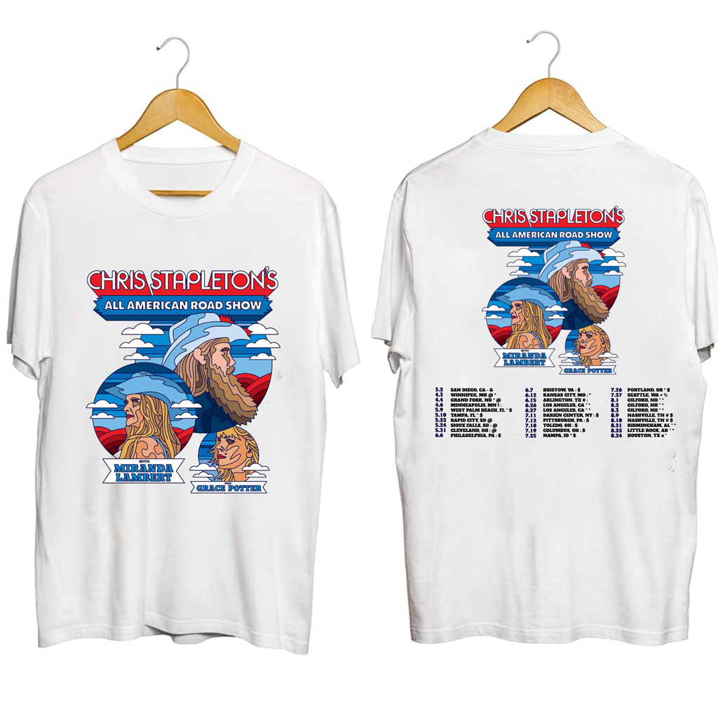 All American Road Show Chris Stapleton Shirt For Music Lovers