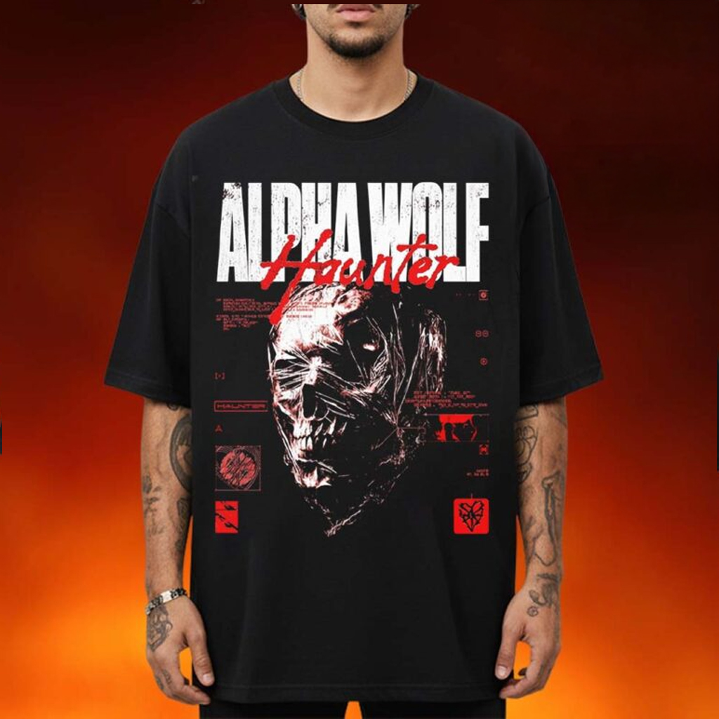 Alpha Wolf Merch Good Thing Festival 2025 Haunter T-Shirt For Music Lovers