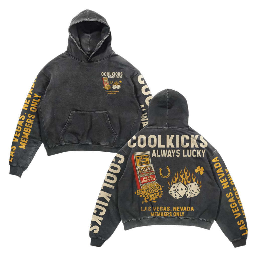 Always Lucky Cool Kicks Acid Hoodie Coolkicks Merch Good Gifts For Boyfriend