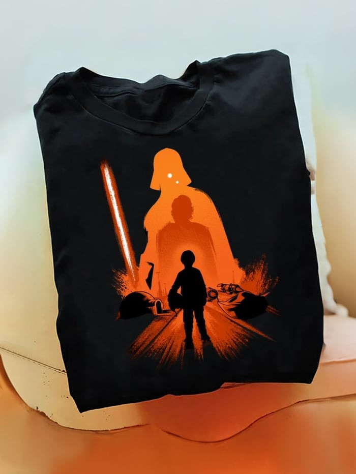 Anakin Skywalker And Darth Vader T-Shirt Cool Unique Star Wars Gifts For Fans