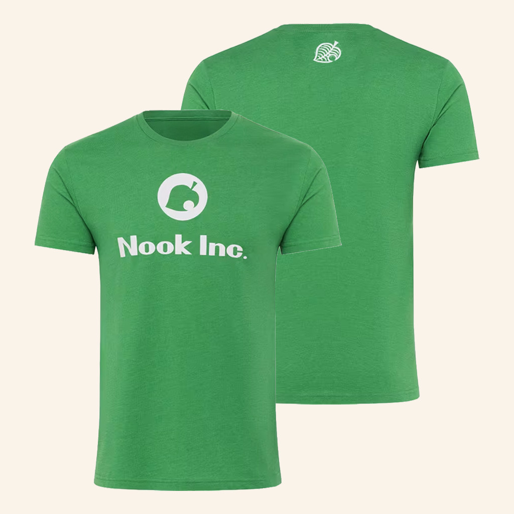 Animal Crossing Merch Nook Inc Leaf T-Shirt For Friends
