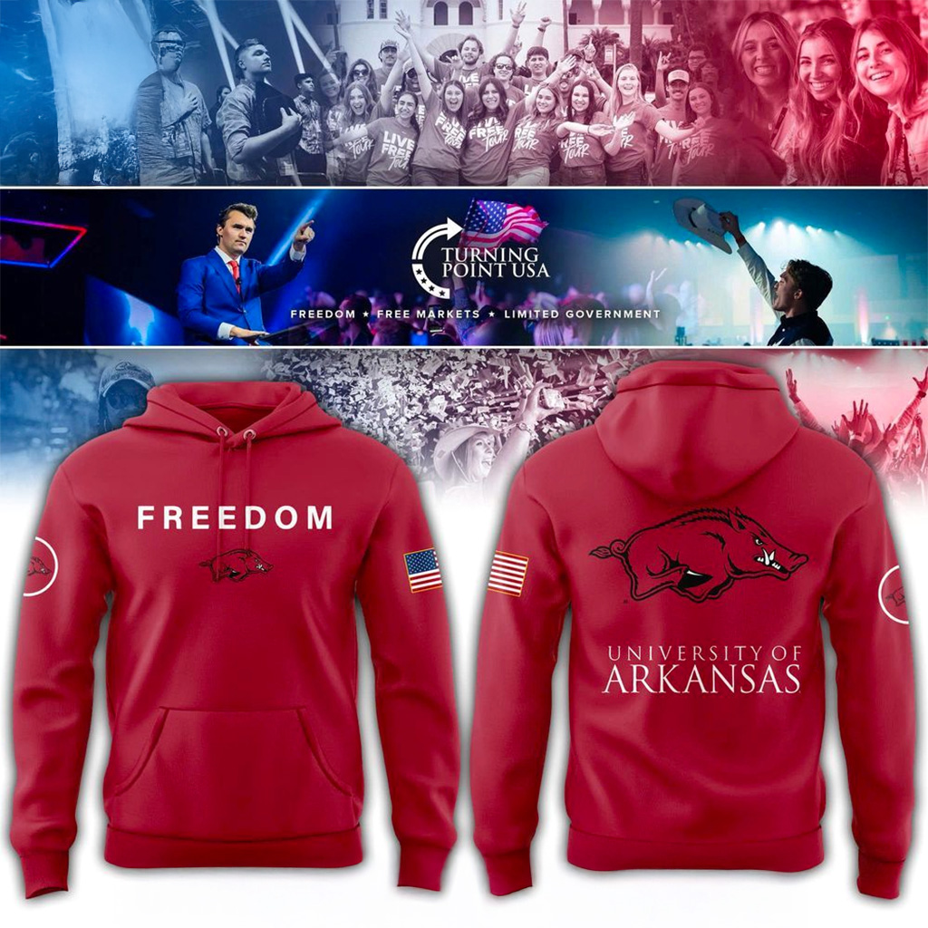 Arkansas Razorbacks Freedom Hoodie Razorbacks Merch Christmas Gift Ideas For Him