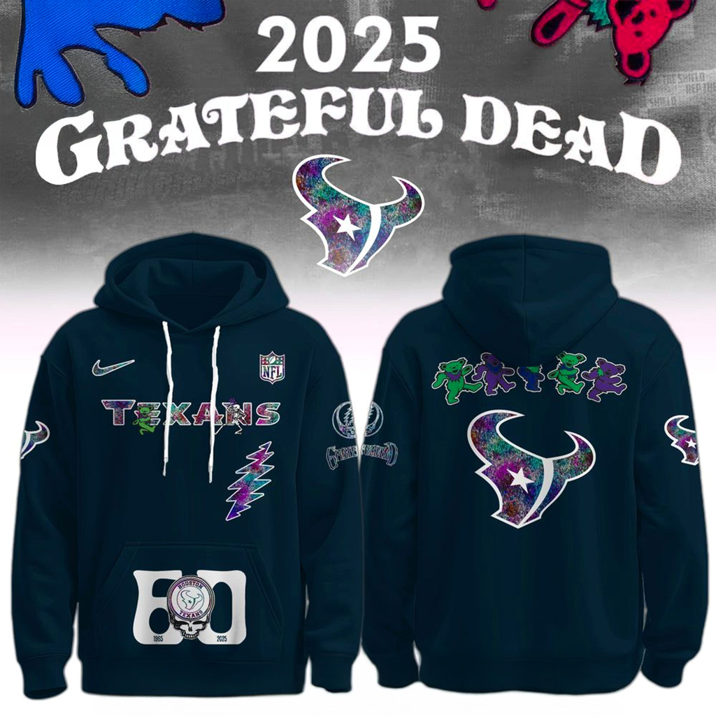 Atlanta Falcons x Grateful Dead 60th Hoodie Falcons Merch Christmas Gifts For Football Fan