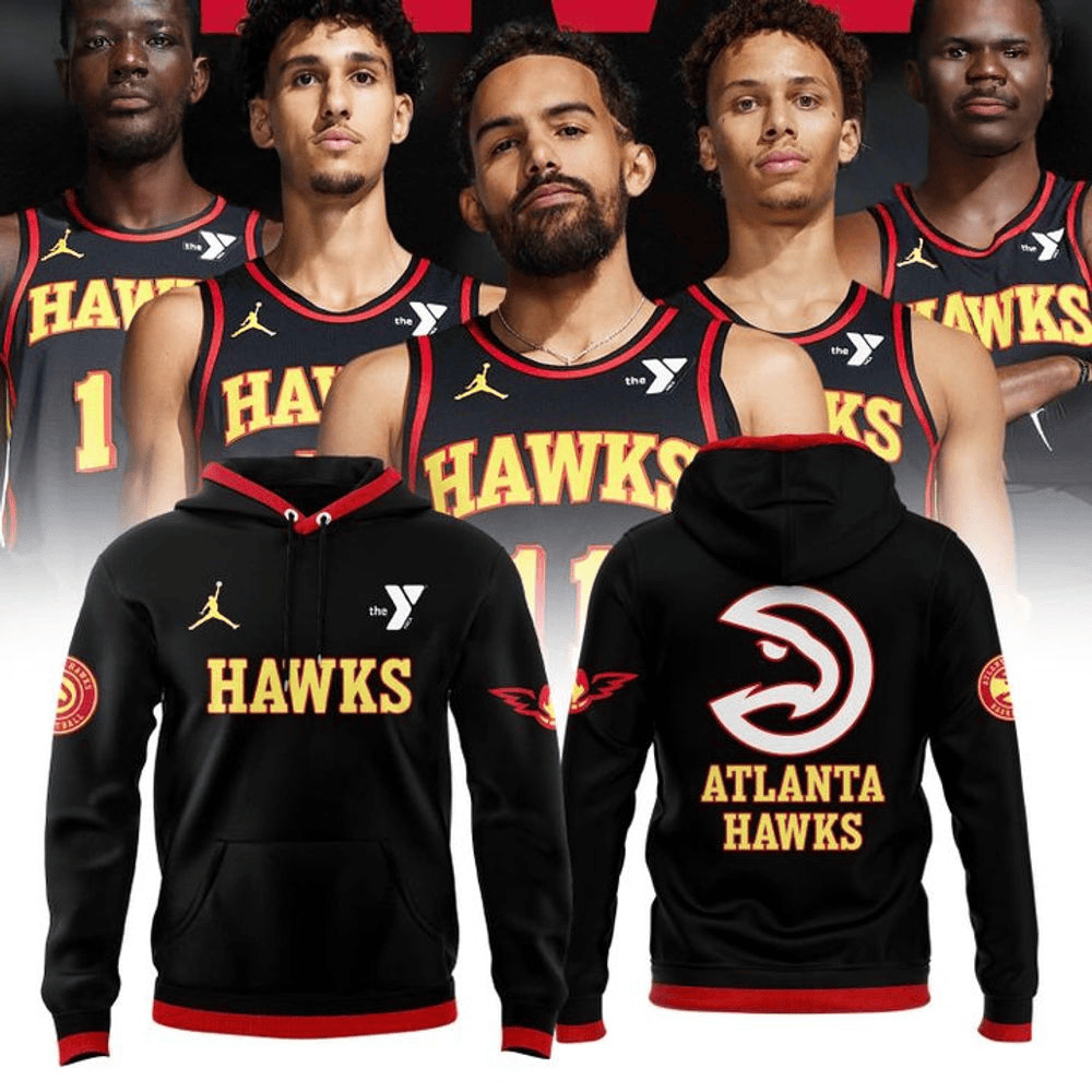 Atlanta Hawks NBA 2025 Special Hoodie Atlanta Hawks Merch Fathers Day Presents
