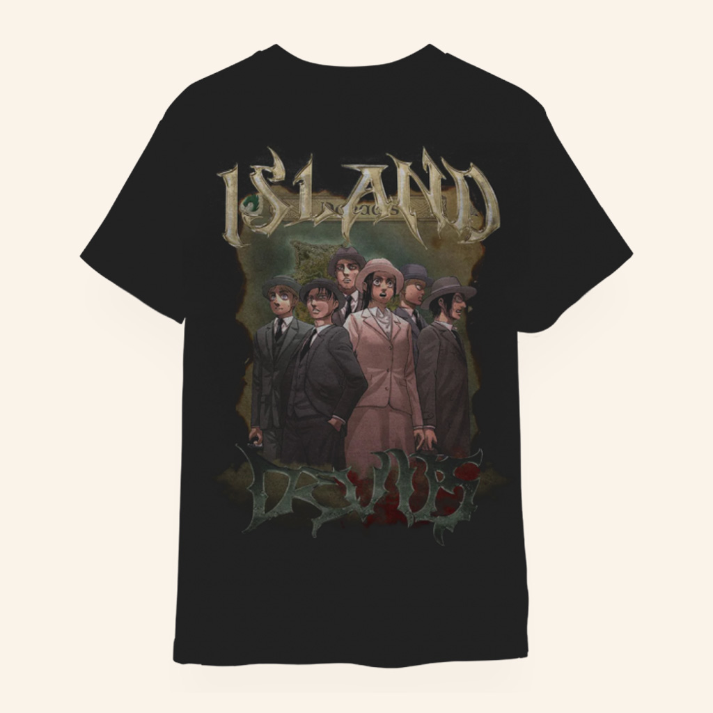 Attack On Titan Merch Titan Power T-Shirt For Anime Lovers 