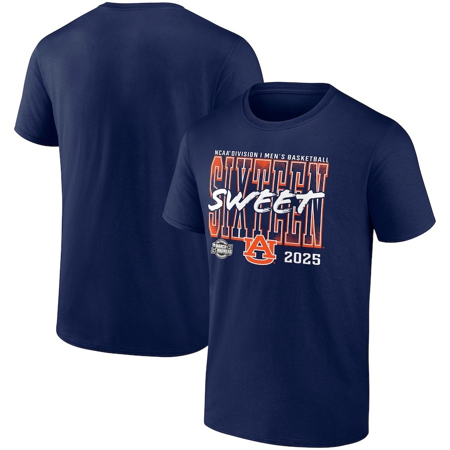 Auburn Tigers Final Four Shirt 2025 NCAA Men's Basketball March Madness Sweet 16 Sixteenth