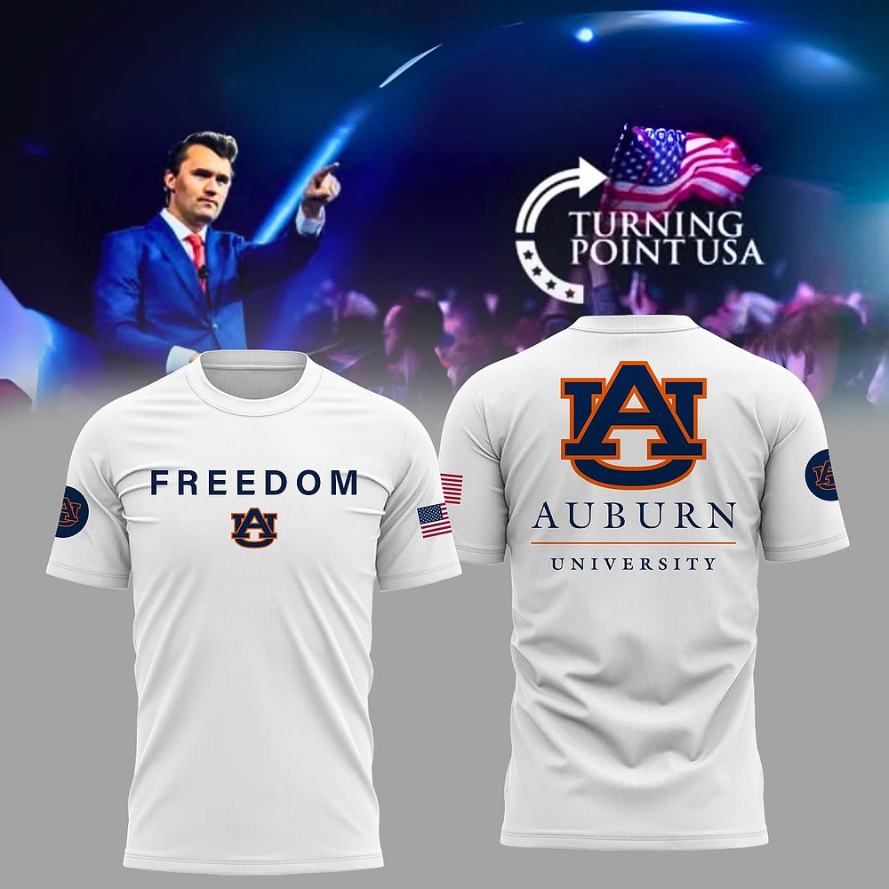 Auburn University Turning Point USA T-Shirt Auburn Merch Best Gift For Football Fans