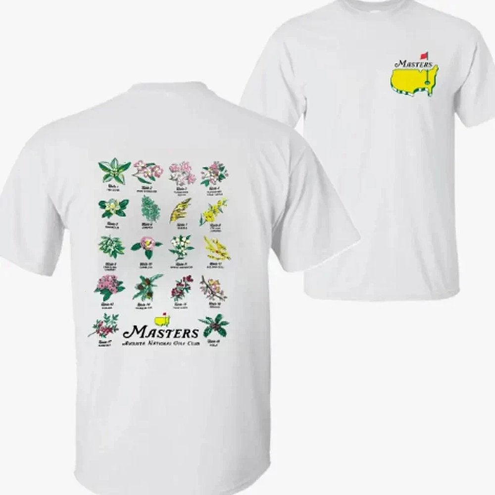 Augusta National Golf Club Masters Tournament Floral T-Shirt Masters 2026 merch