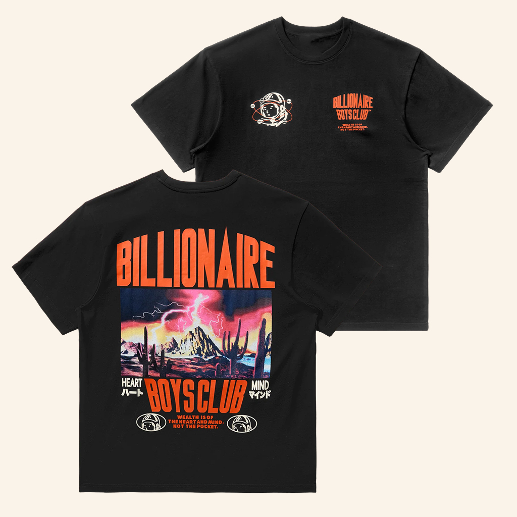 BBC ICECREAM Merch Billionaire Boys Club Thunder T-Shirt For Best Friends