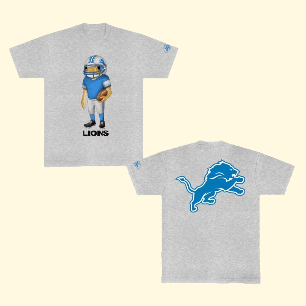Bad Bunny Detroit Lions Concho Shirt Football NFL Merch Best Gift For Football Fans