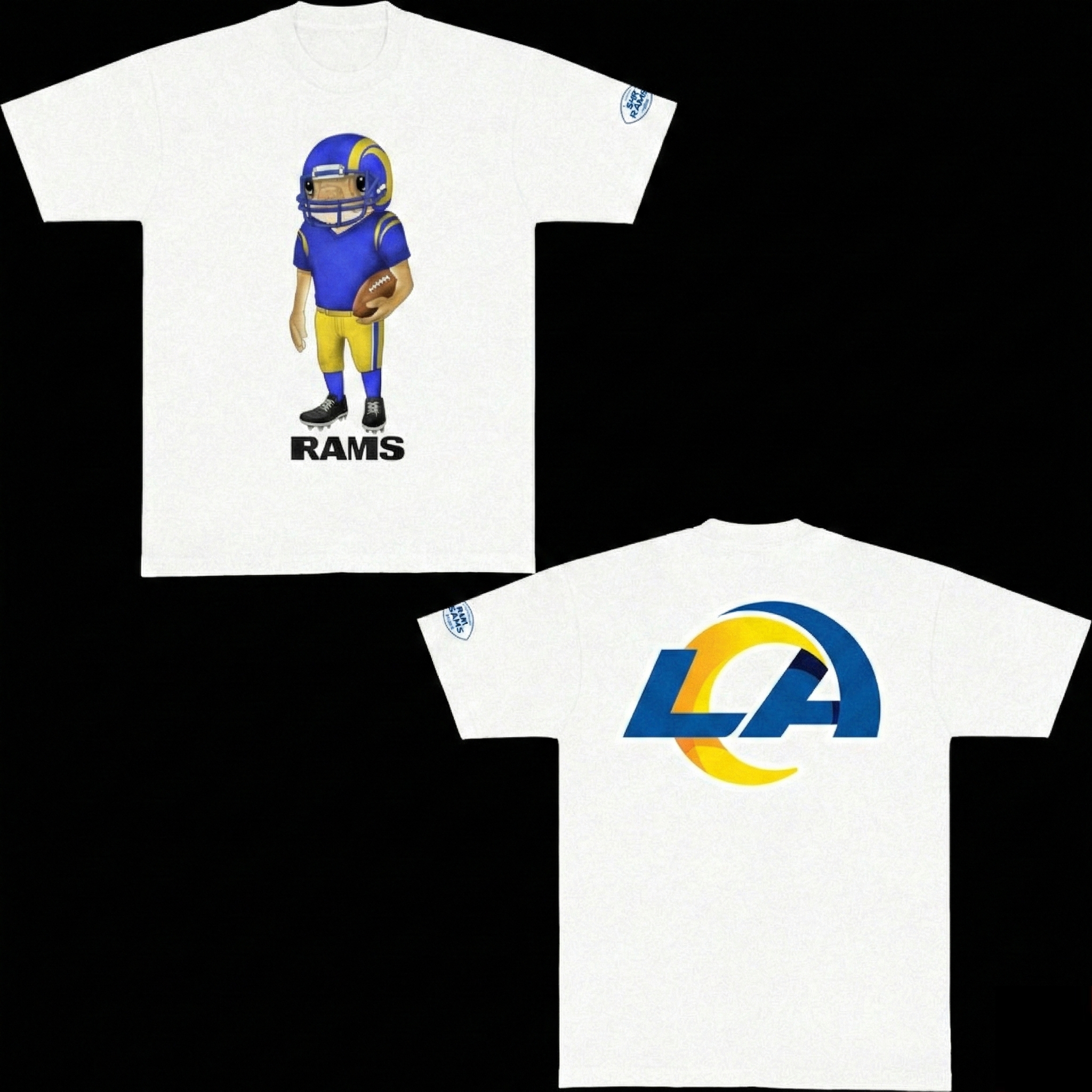 Bad Bunny Los Angeles Rams Concho NFL T-Shirt Football NFL Merch Best Gift For Football Fans
