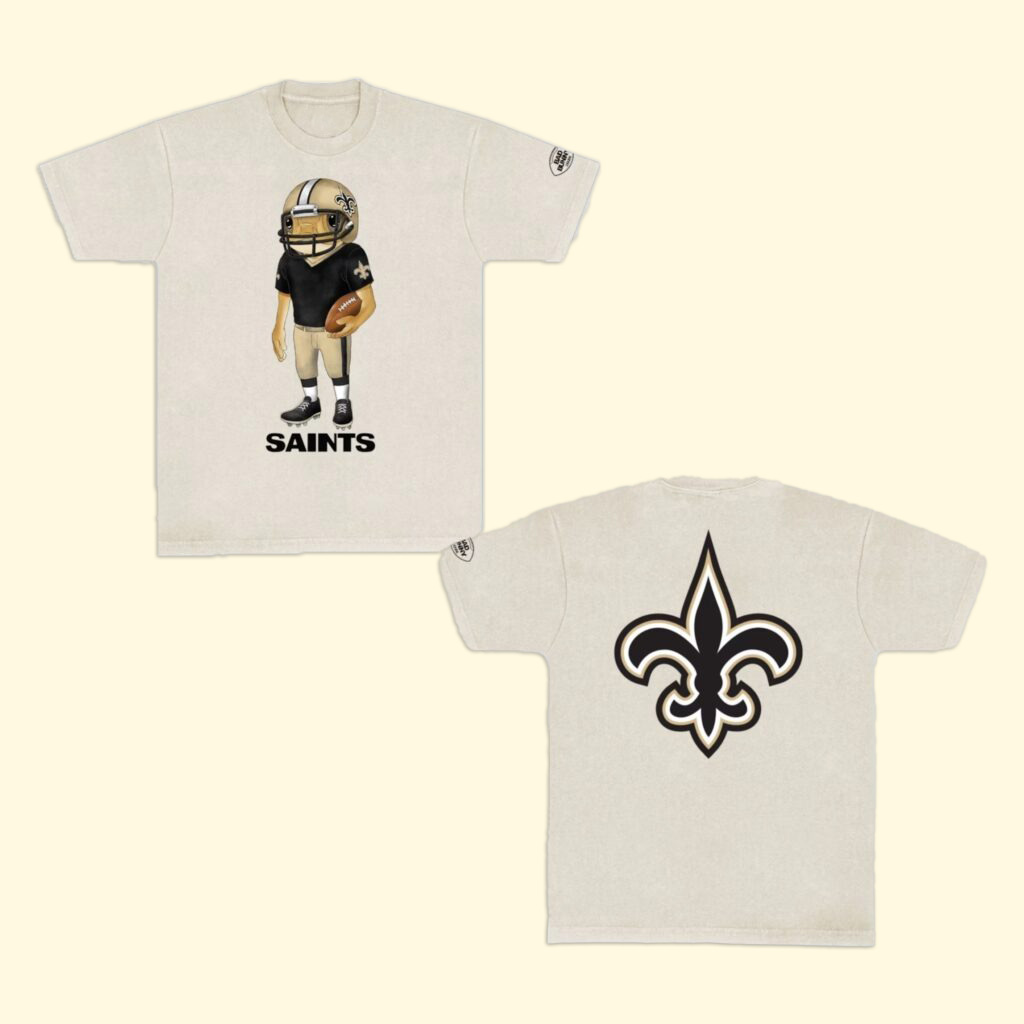 Bad Bunny New Orleans Saints Concho Shirt Football NFL Merch Best Gift For Football Fans