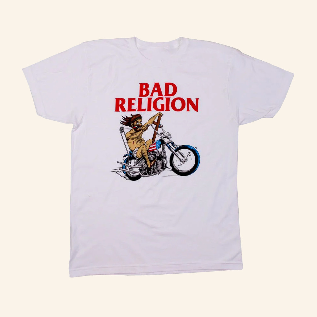 Bad Religion Merch Bad Religion American Jesus T-Shirt For Rock Fans