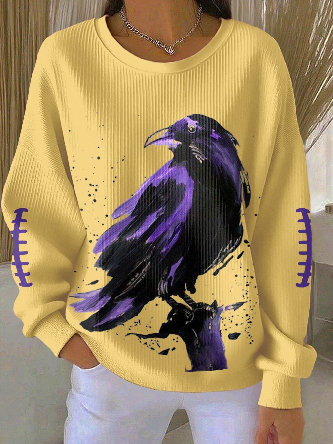 Baltimore Ravens Football NFL Game Day Womens Sweatshirt Official Ravens Apparel Best Gift For Football Fans