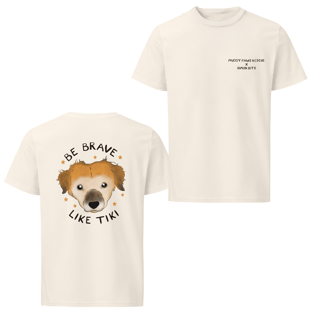 Be Brave Like Tiki T-Shirt Inspirational Gifts For Dog Pet Lovers Owners