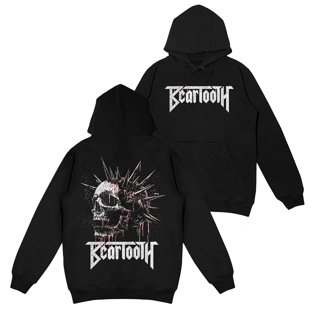 Beartooth Merch Beartooth Skull Hoodie Best Gifts For Dad