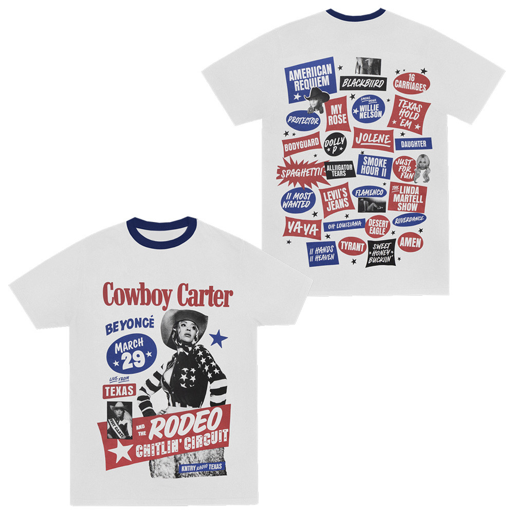 Beyonce Cowboy Carter Tour Merch T-Shirt Beyonce Cowboy Carter Concert Shirt Fan Gifts