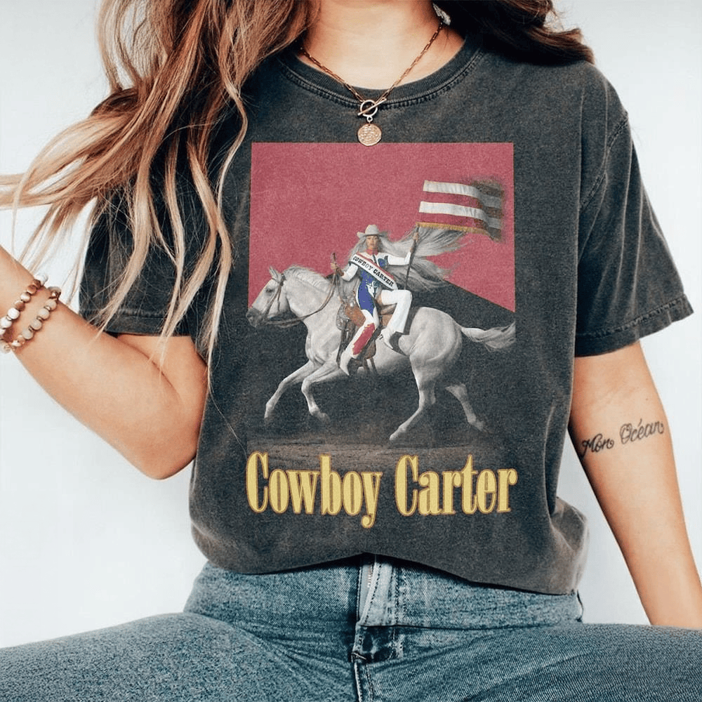 Beyonce Cowboy Carter Tour Merch T-Shirt Gifts For Beyonce Lovers Fans For Her