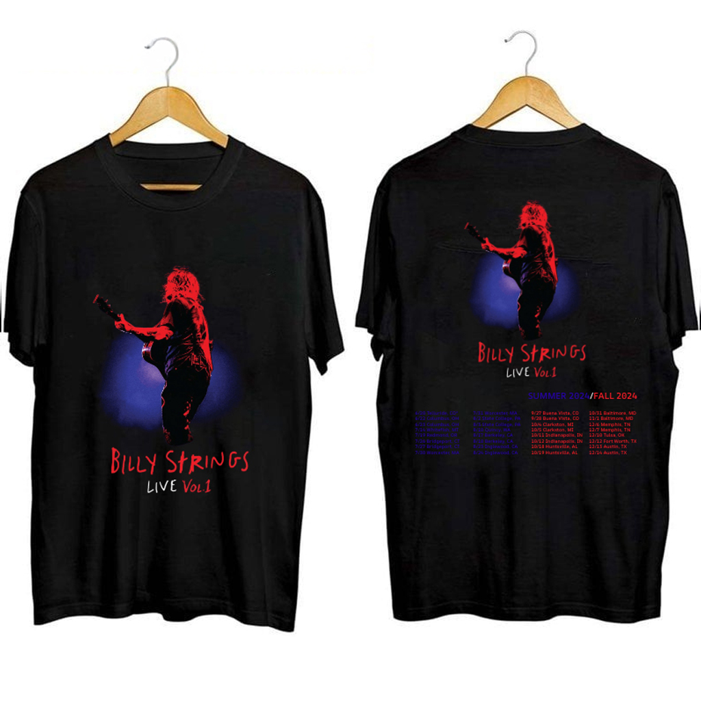 Billy Strings Live Vol 1 Shirt Billy Strings Merch For Music Fans