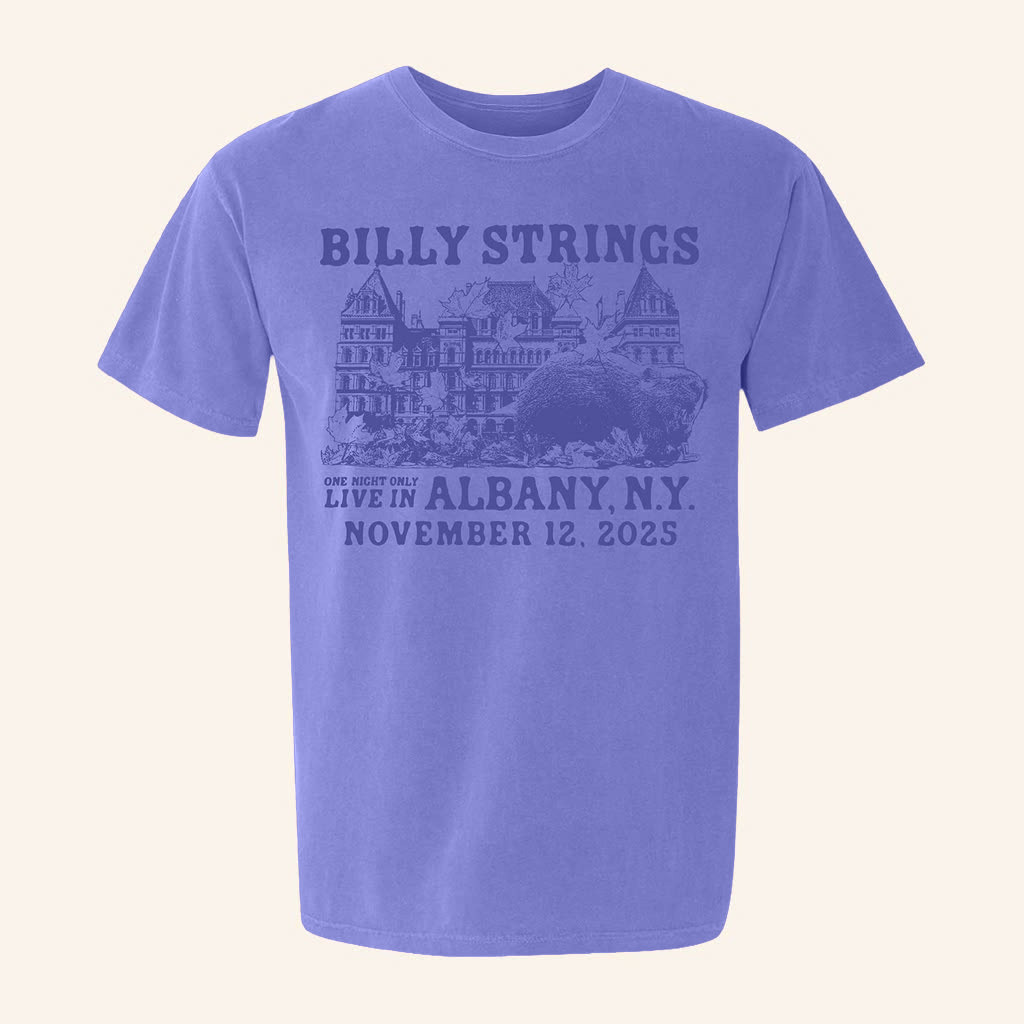 Billy Strings Merch Albany NY Billy Strings T-Shirt For Music Lovers