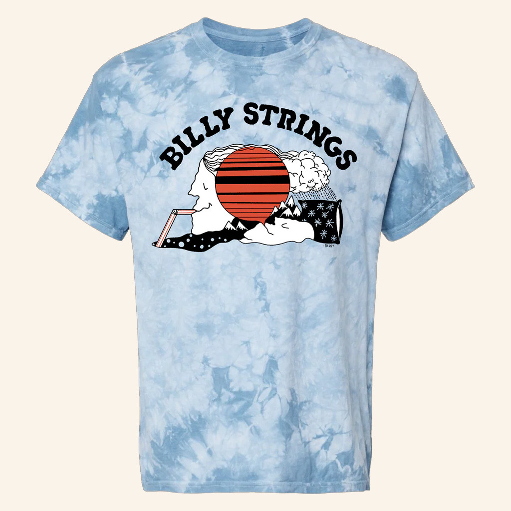 Billy Strings Merch Dream Tie Dye T-Shirt Perry Shall Shirt s For Music Lovers