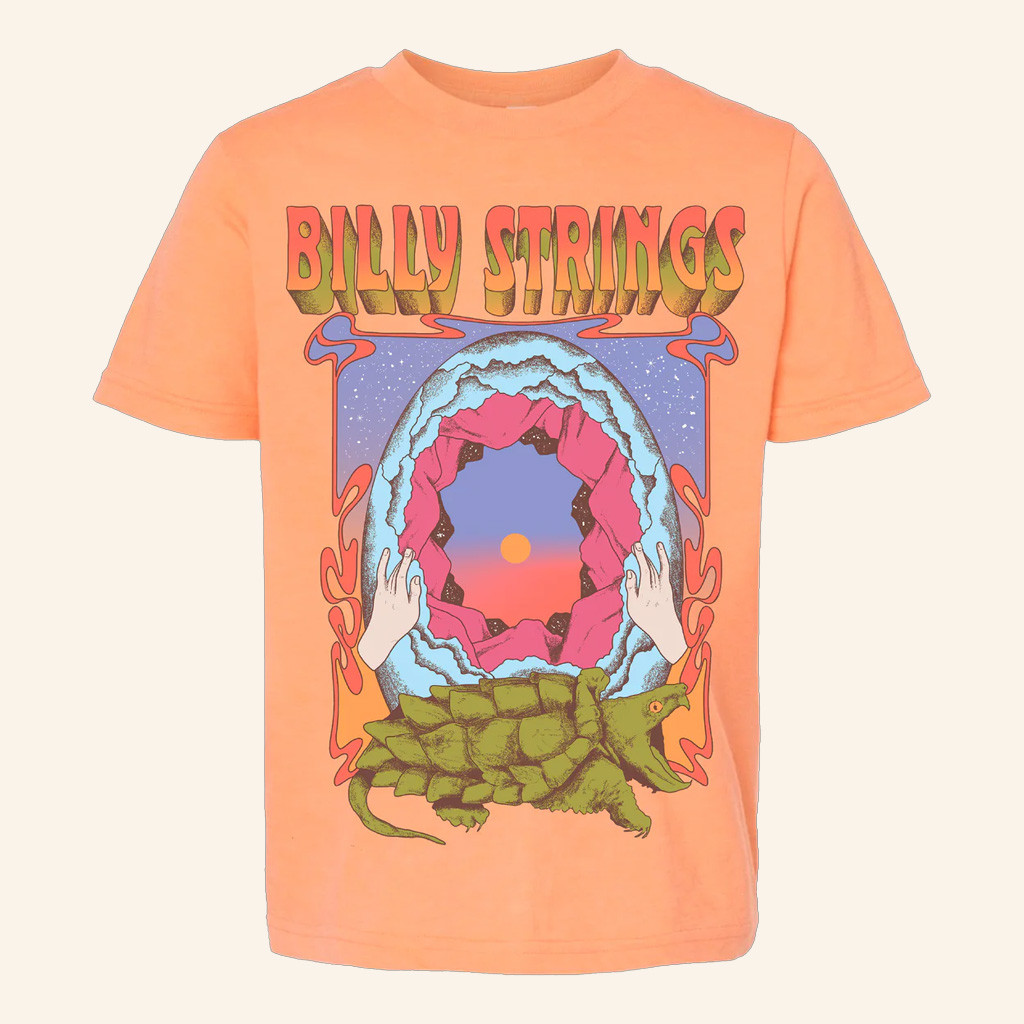 Billy Strings Merch Snapping Turtle T-Shirt Nick Potts Shirt For Sister 