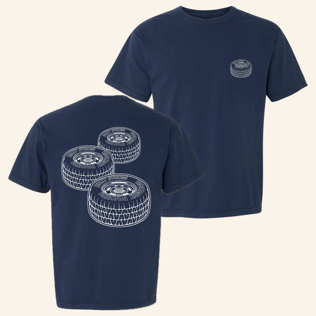 Billy Strings Merch Tire T-Shirt Logan Fox Shirt For Husband