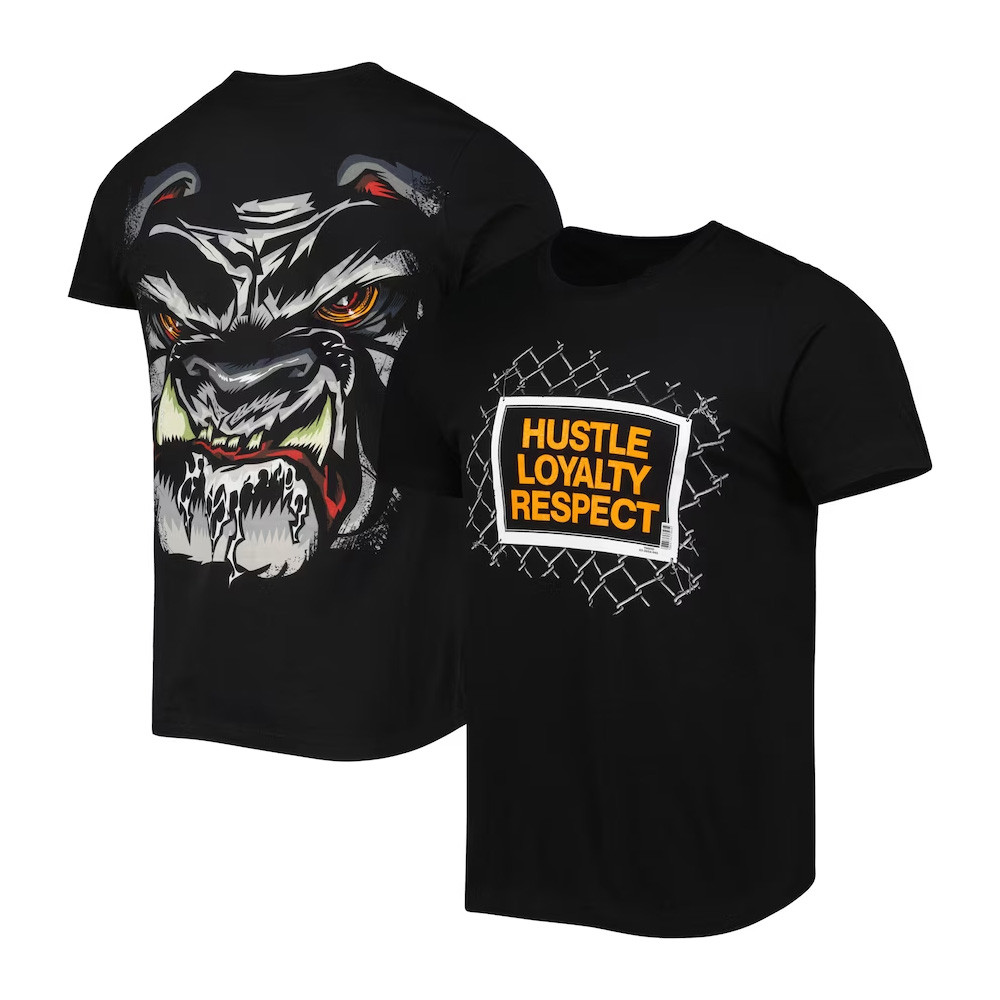 Black John Cena Beware of Dog Retro T-Shirt Gift Ideas For Wrestler