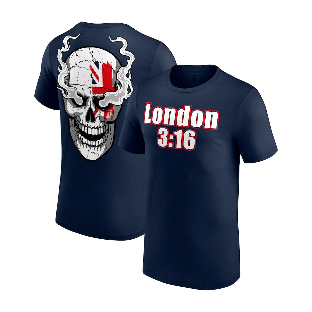 Black Money in the Bank 2023 Stone Cold Steve Austin London 3 16 T-Shirt Gifts For Dad
