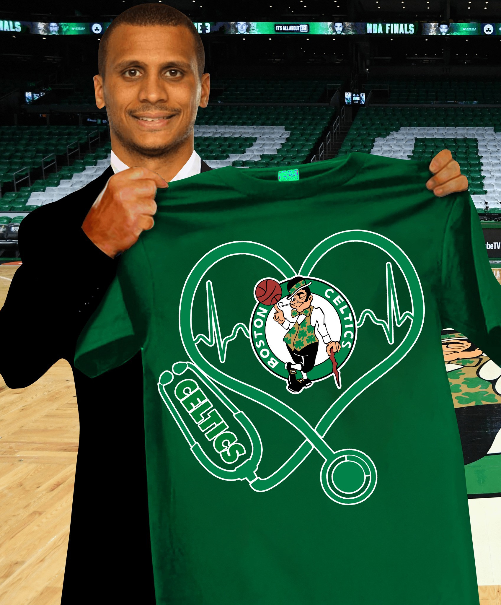 Boston Celtics Nurses Night T-Shirt Honor Day Nurses Gifts For Fans
