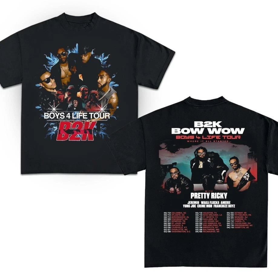 Bow Wow x B2K Boys 4 Life Tour 2026 T-Shirt 2026