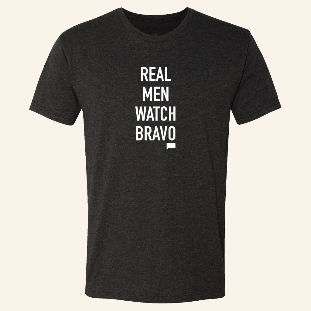 Bravo Merch Real Men Watch Bravo T-Shirt Cool For Brother