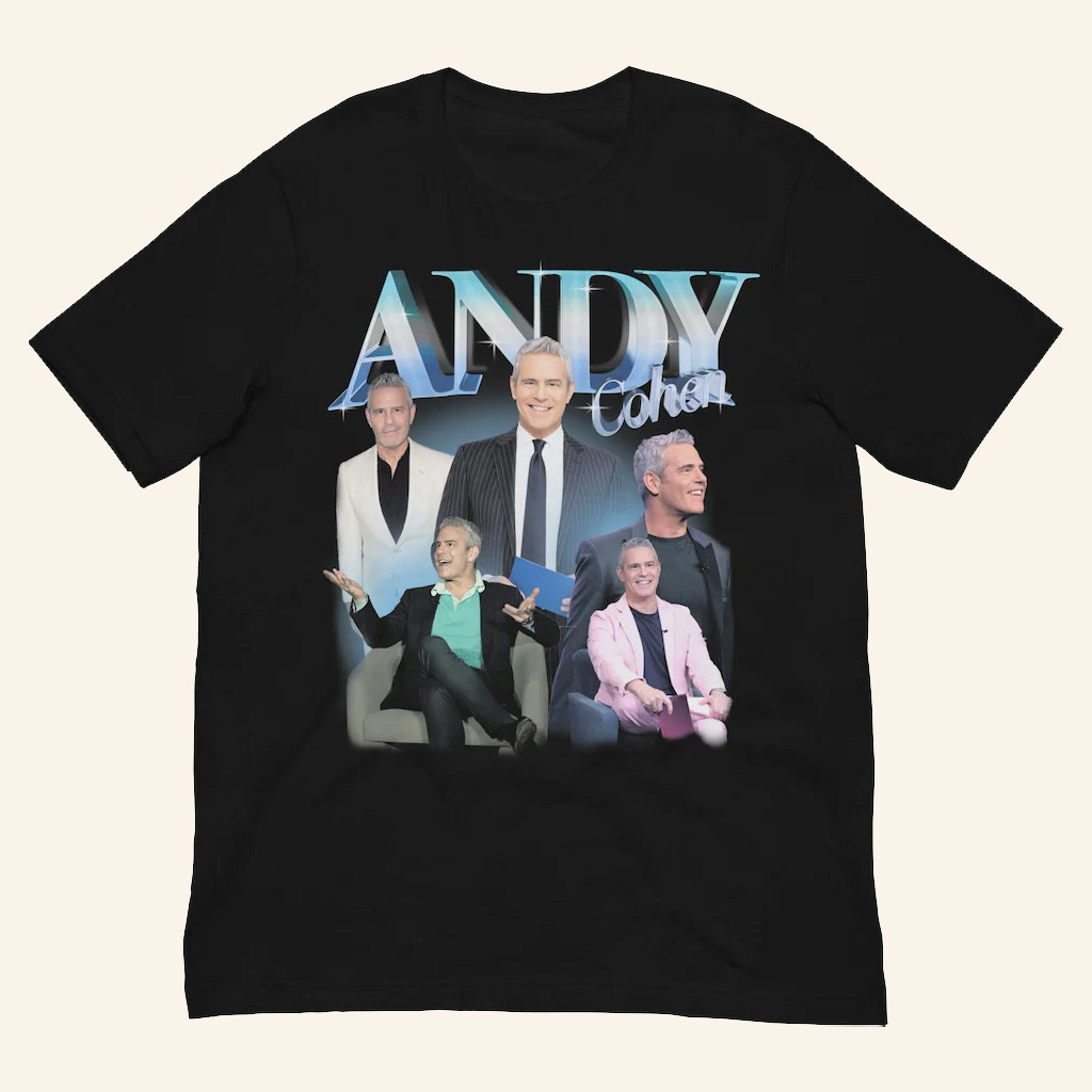 Bravo Merch Watch What Happens Live Andy's 90's Heartthrob T-Shirt For Brother