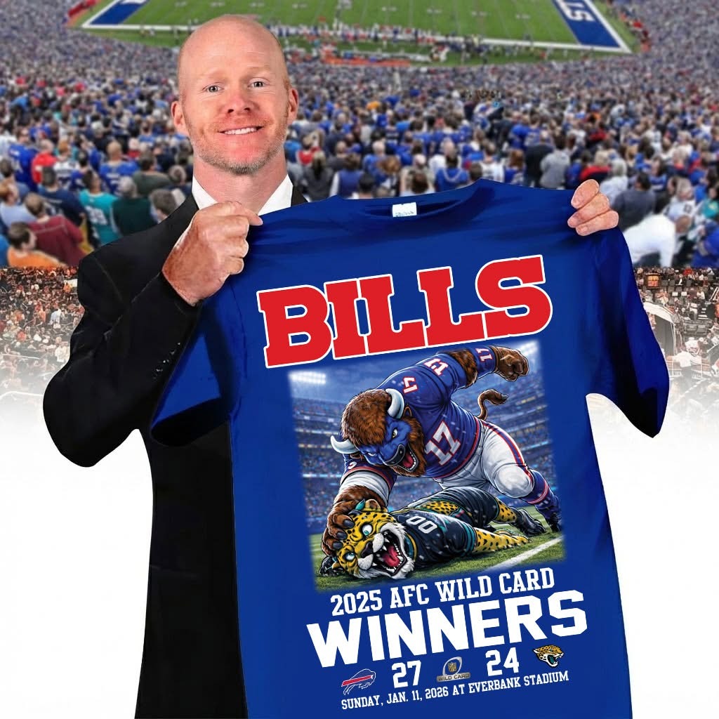 Buffalo Bills 2025 Afc Wild Card Winners T-Shirt Gift For Friends