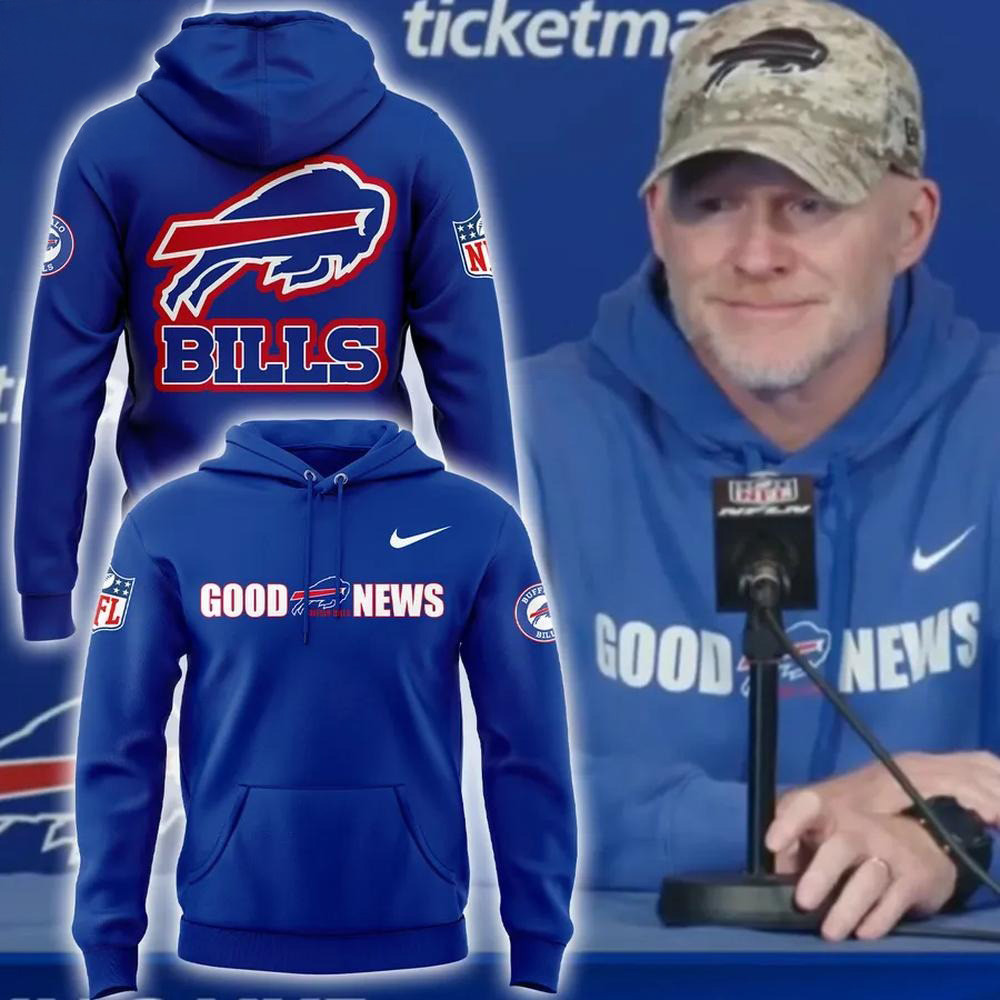 Buffalo Bills Good New Special Edition Hoodie Buffalo Bills Merch Fathers Day Delivery Gifts